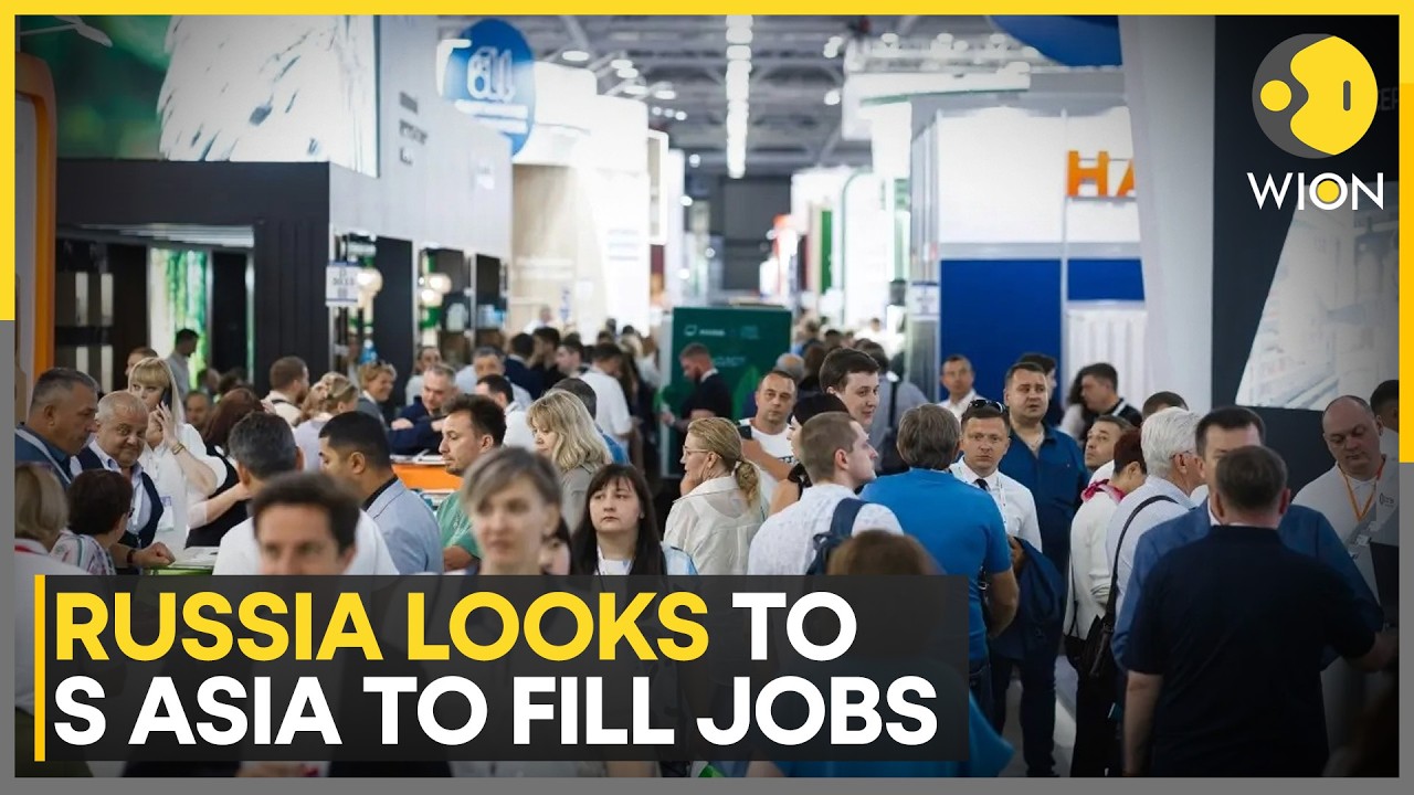Why Russia Lacks Workers: India, Sri Lanka Key To Workforce | WION