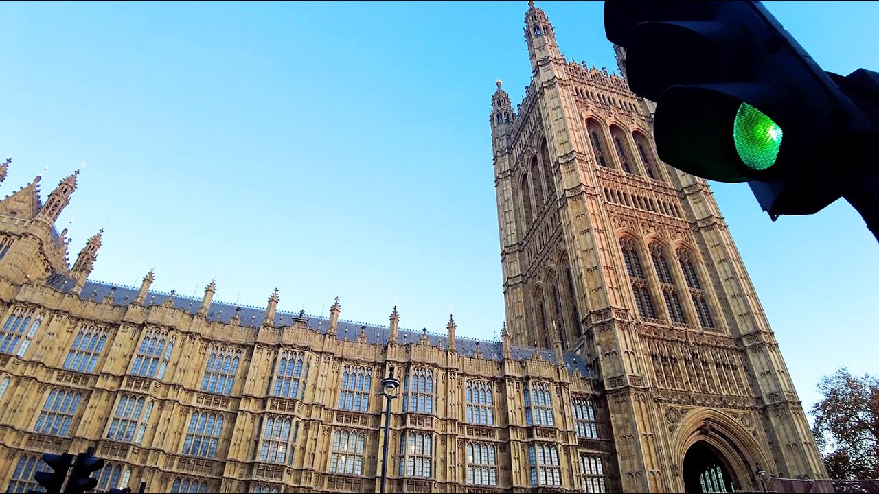 A walk around Westminster London, Houses of Parliament