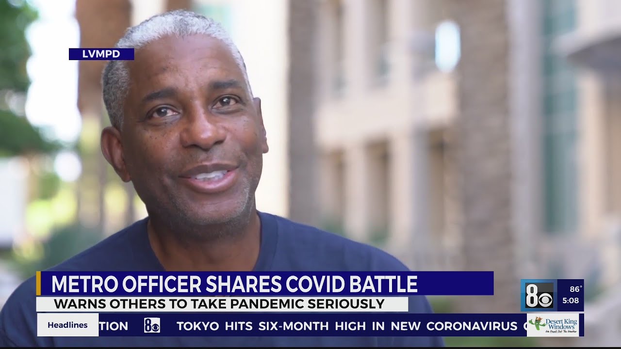 'COVID is no joke,' says Metro police sergeant who battled the virus