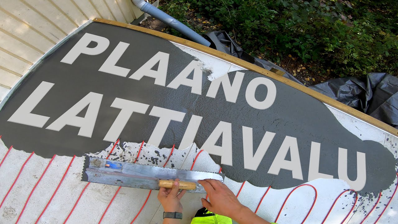 Terassin Lattian Plaano Valu | Timpurilta Talo