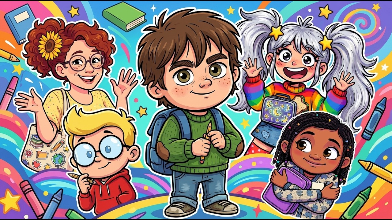 The Boy at the Back of the Class: Milo's Quiet Classroom Adventures | Children Stories