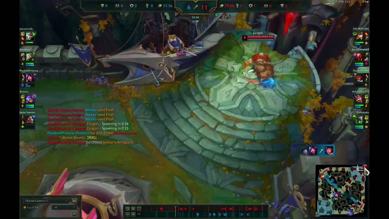 MY FIRST GAME OF SEASON 16 (GRAGAS)