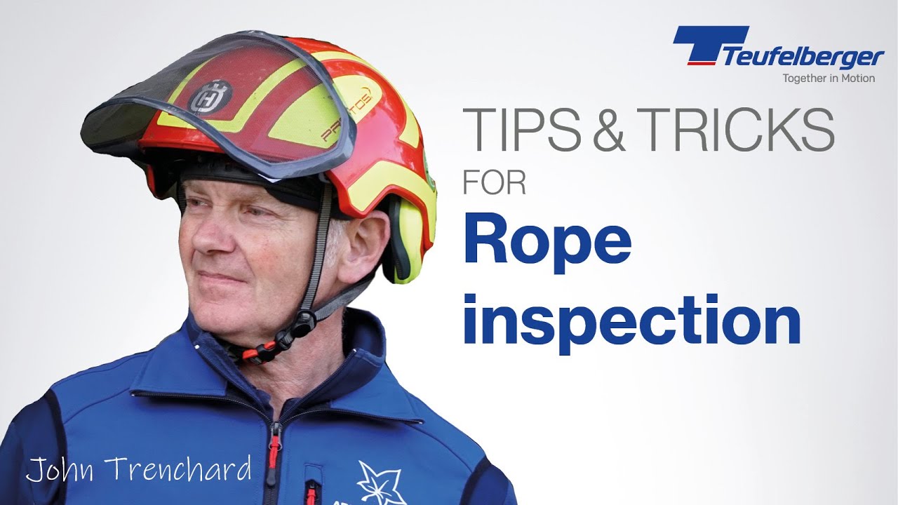 Teufelberger Ropes Inspection by John Trenchard / PPE Inspection