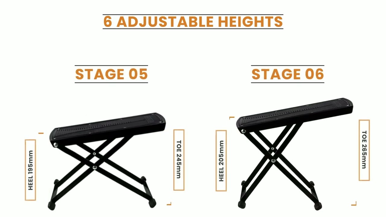 Alba GB Classical & Flamenco Guitar Footrest