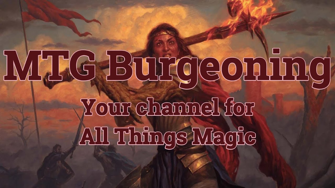 MTG Burgeoning Episode 1181:  Building Around Imodane, the Pyrohammer:  EDH Deck