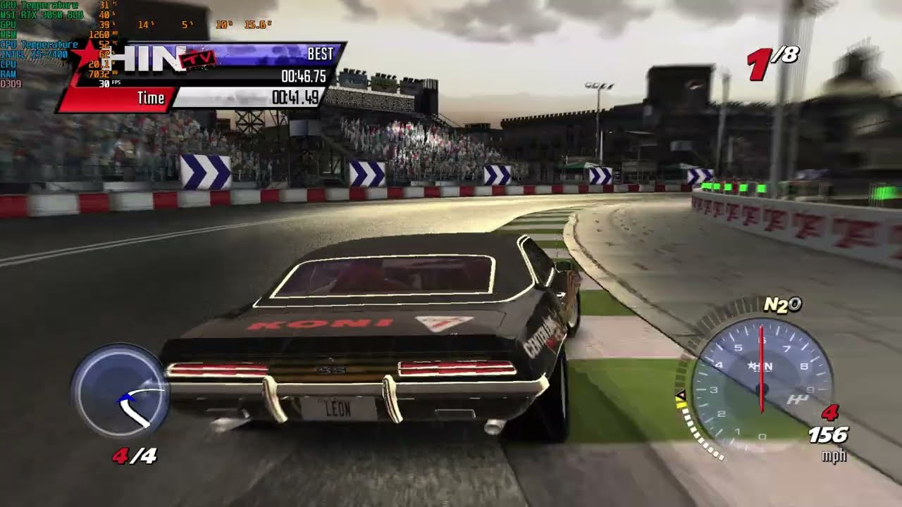 Juiced 2: Hot Import Nights® Gameplay Windows 11 Pro i5 7th Gen Ram NVIDIA RTX3050 8gb No Commentary