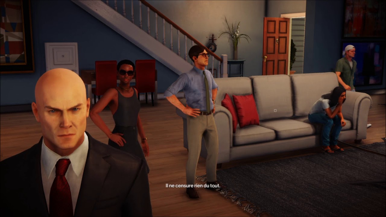 HITMAN 2 wittleton creek cible fugitive the censor