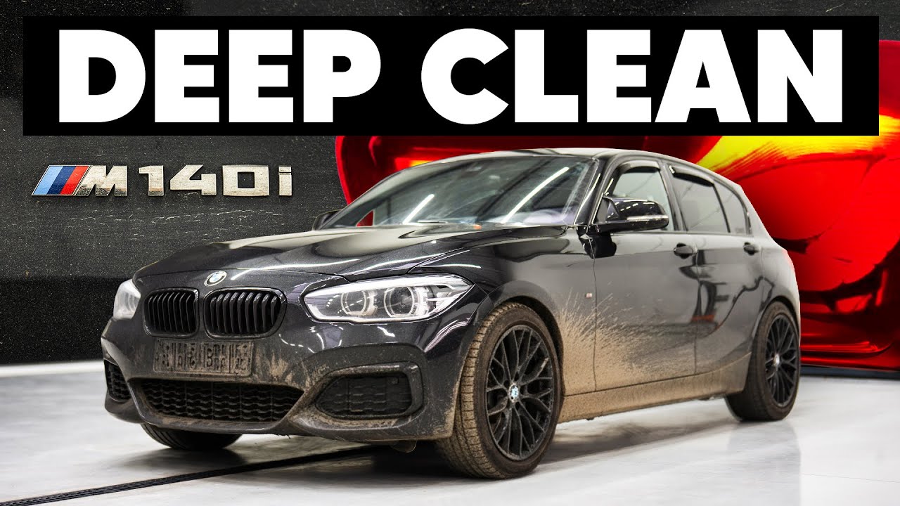 Deep Cleaning a DIRTY BMW M140i - Full Detail