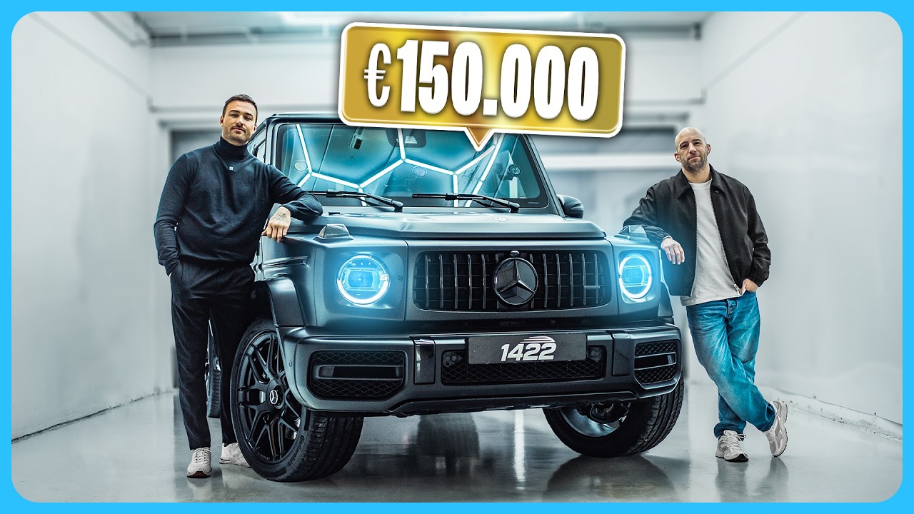 De nieuwe €150.000 Mercedes G63 AMG van Dave Roelvink | De Auto Van
