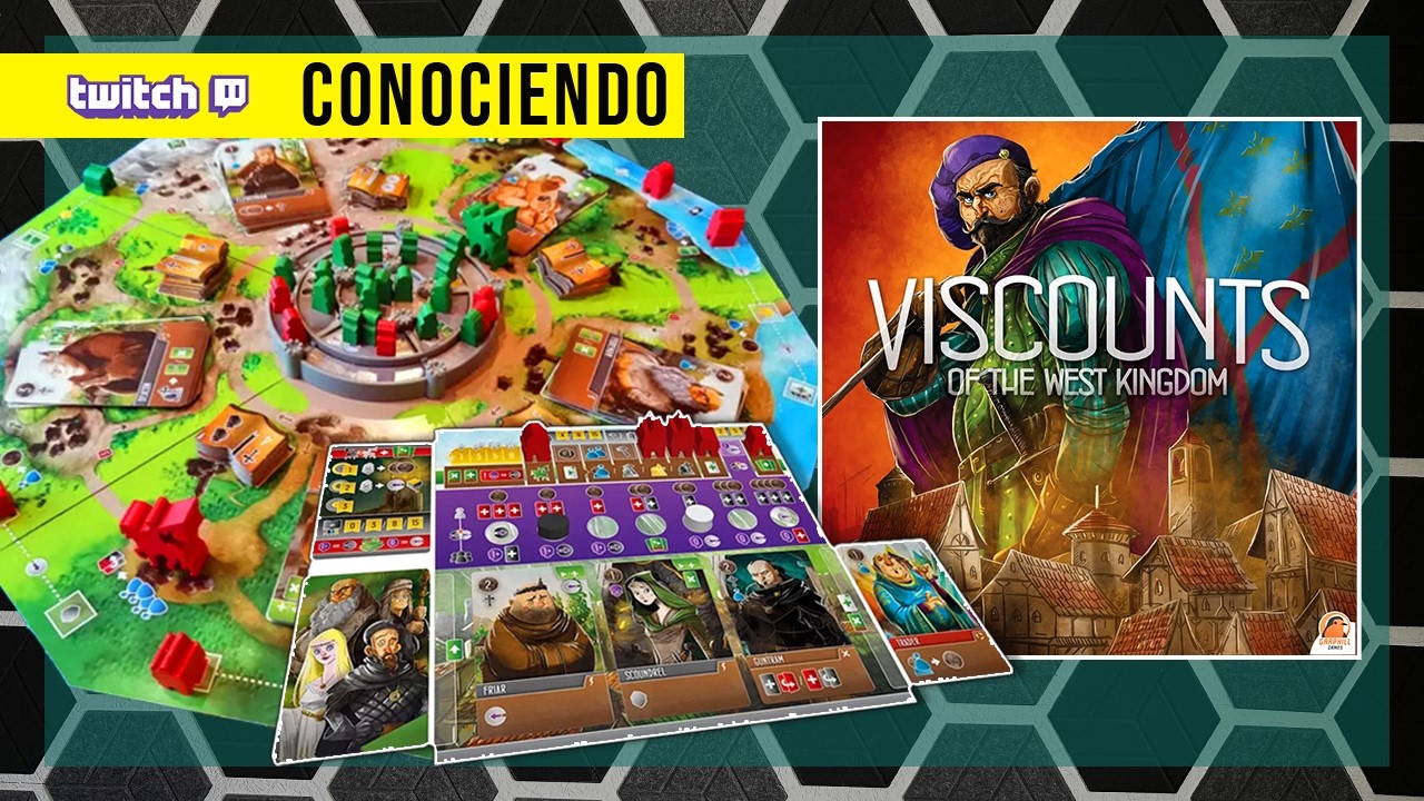 🏰 Cómo jugar VISCONDES DEL REINO DEL OESTE  ▶︎ Tutorial, partida y reseña 🇲🇽 ESPAÑOL LATINO