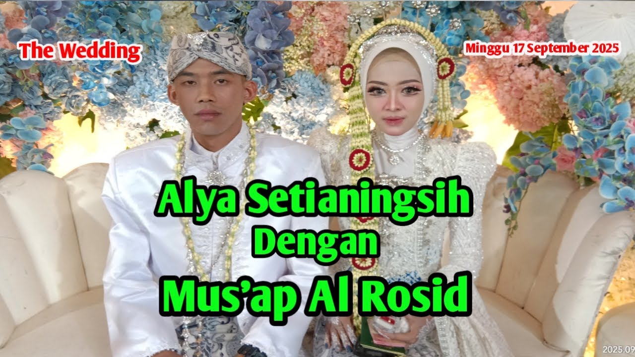 LIVE  SINGO MUSIC // WEDDING   Alya  & Mus' ap //  GARENG MULYO Pro Audio  // ANGGUN Multimedia