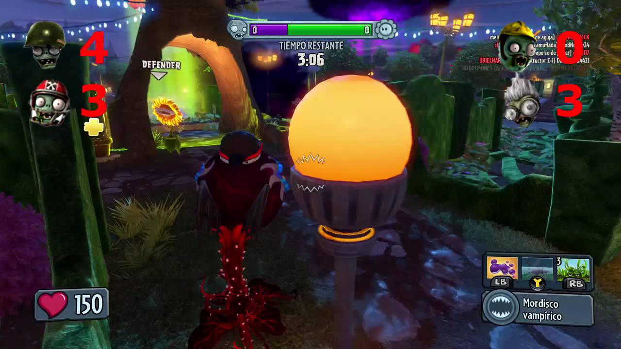 PvZ Garden Warfare | Ensalada de zombis | Reto #15