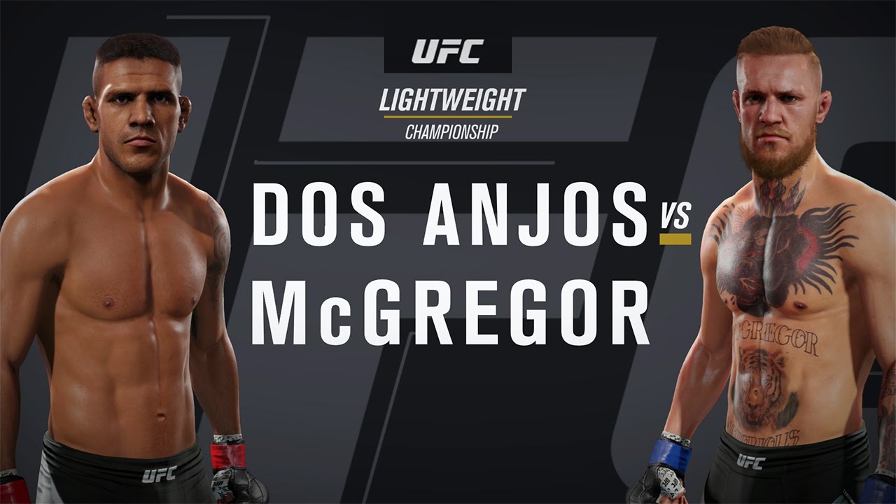 EA SPORTS UFC 2 Gameplay - Conor McGregor vs Rafael Dos Anjos