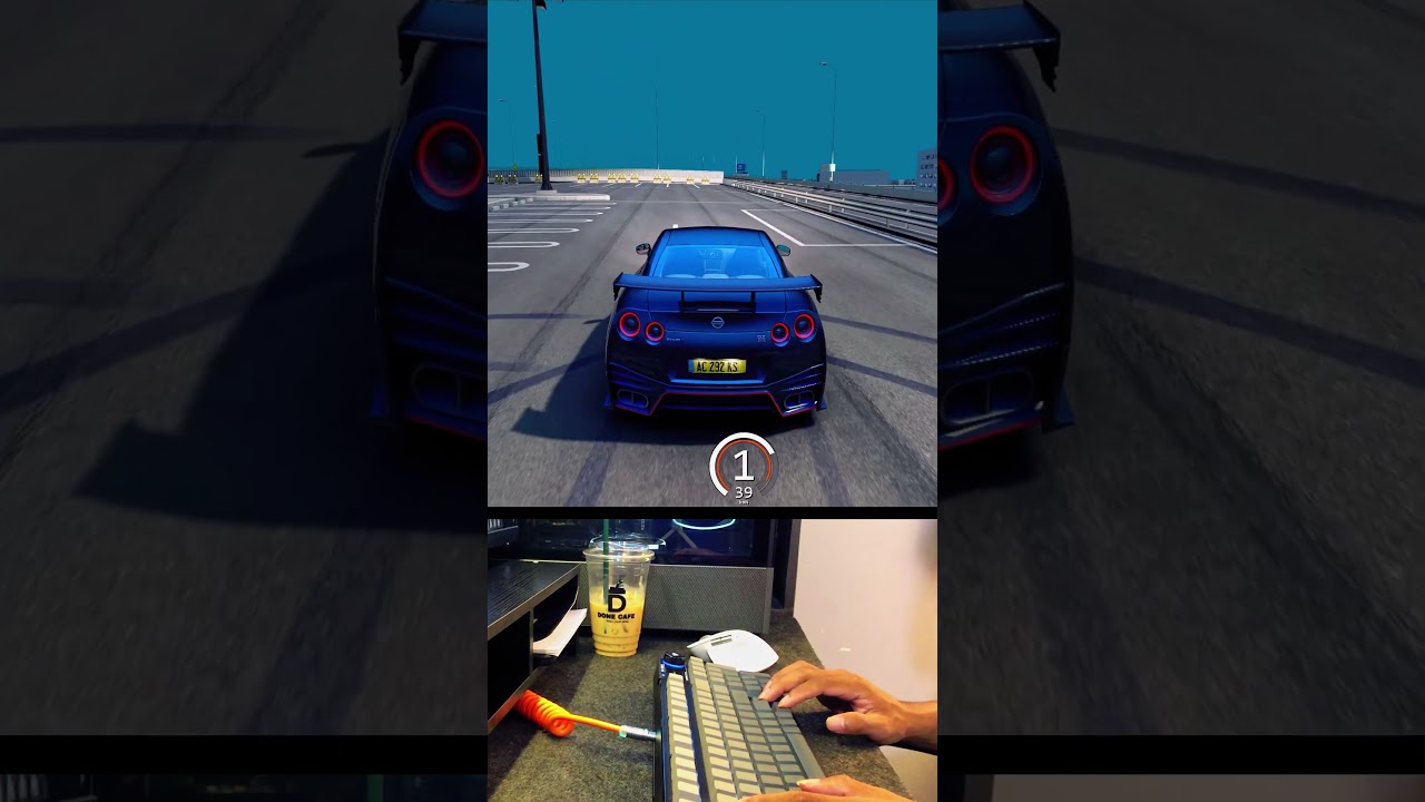 Race Mode 🏁 #DOMV8 #shorts #simracing #assettocora