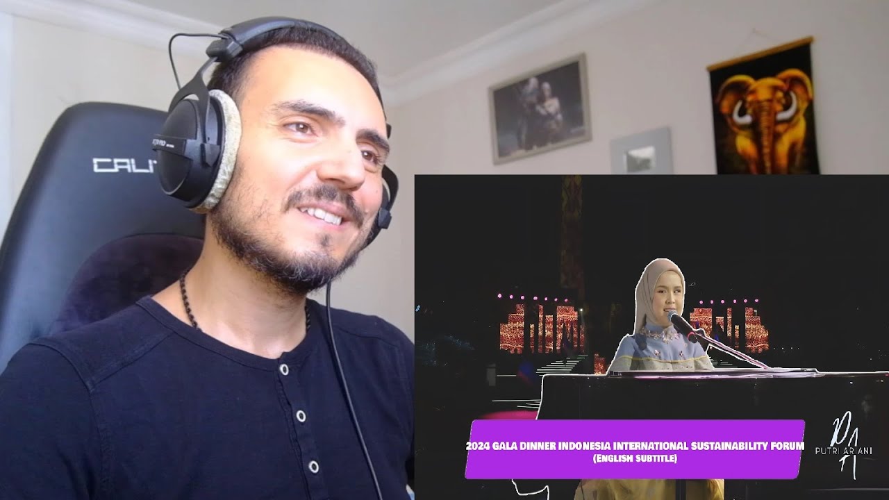 Putri Ariani - Overjoyed & Sesaat Kau Hadir | INDONESIA INTERNATIONAL SUSTAINABILITY FORUM Reaction