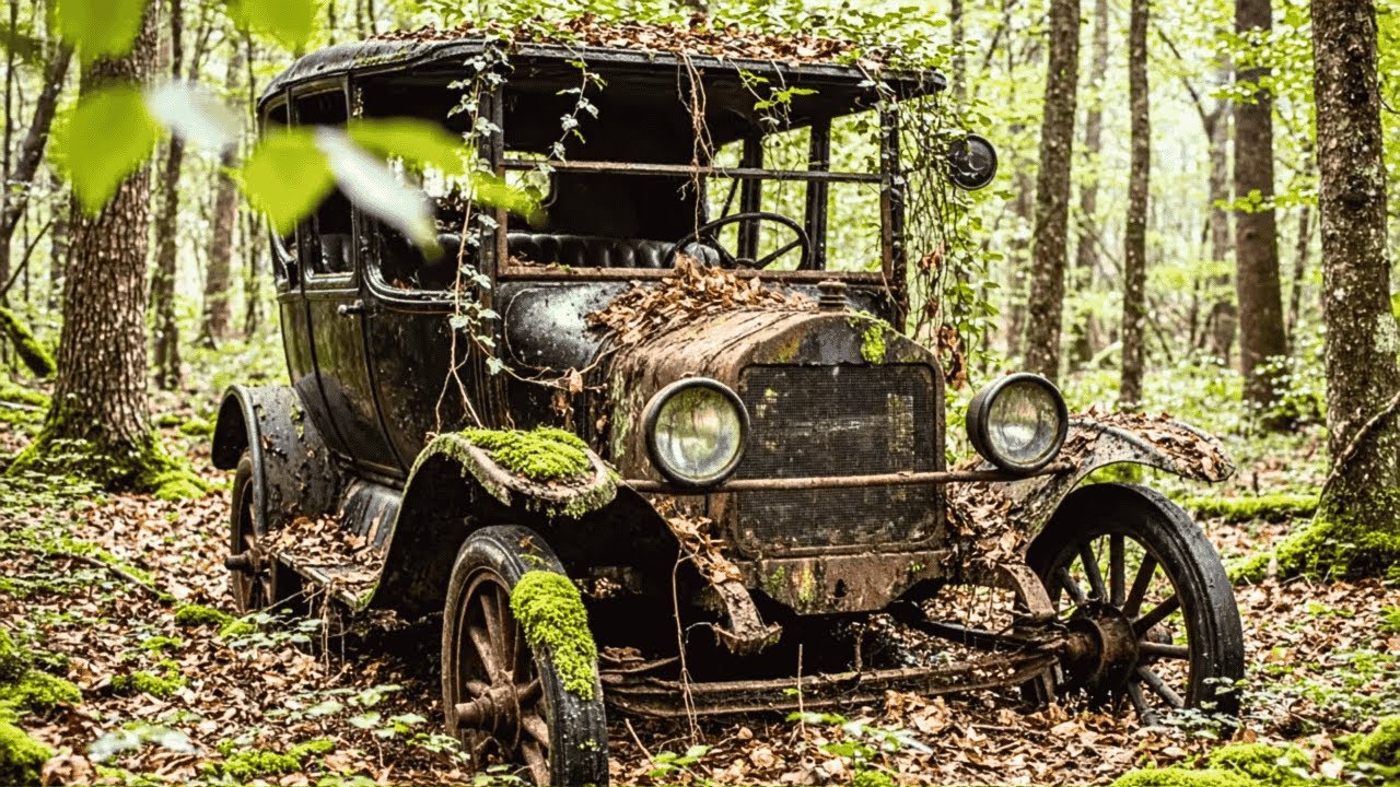 1915 Ford Model T Restoration ASMR | Complete Silent Rebuild in Black