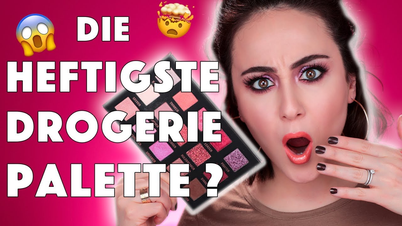 Die heftigste Palette in der Drogerie❓❓❓ | Beste Drogerie Eyeshadow MakeUp Palette ❓| Hatice Schmidt