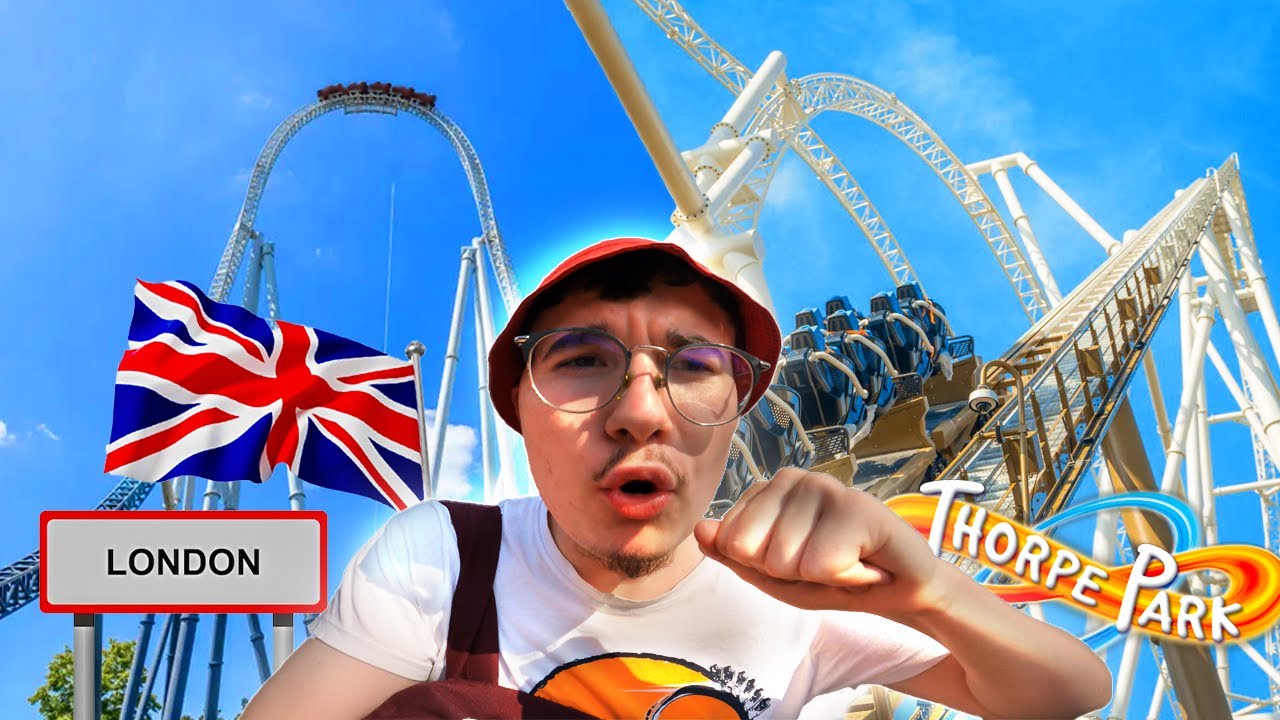 🇬🇧 Découverte SEJOUR de Thorpe Park ! 🪽✨️