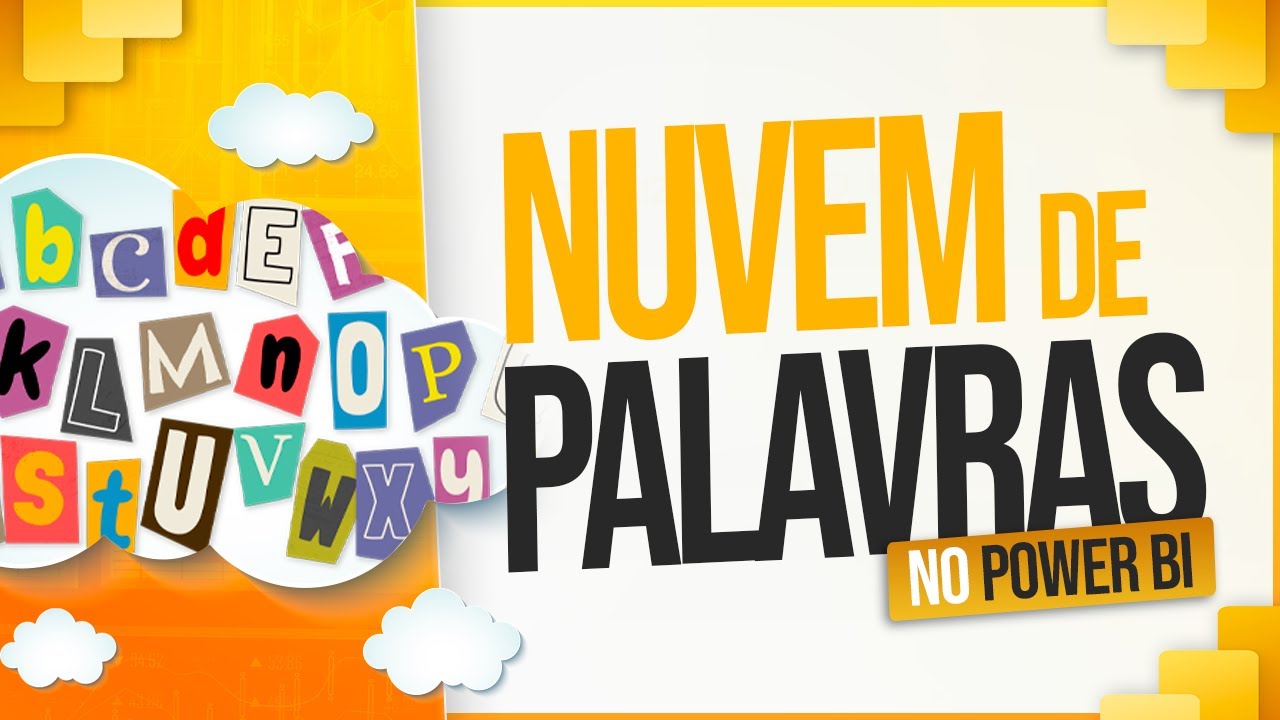 Nuvem de Palavras no Power BI