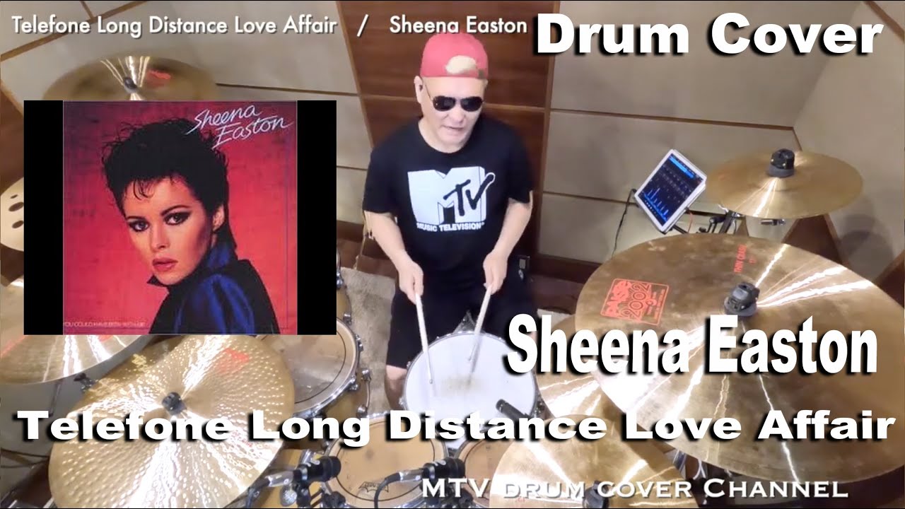 Telefone Long Distance Love Affair   Sheena Easton【叩いてみた】drum cover/ドラムカバー