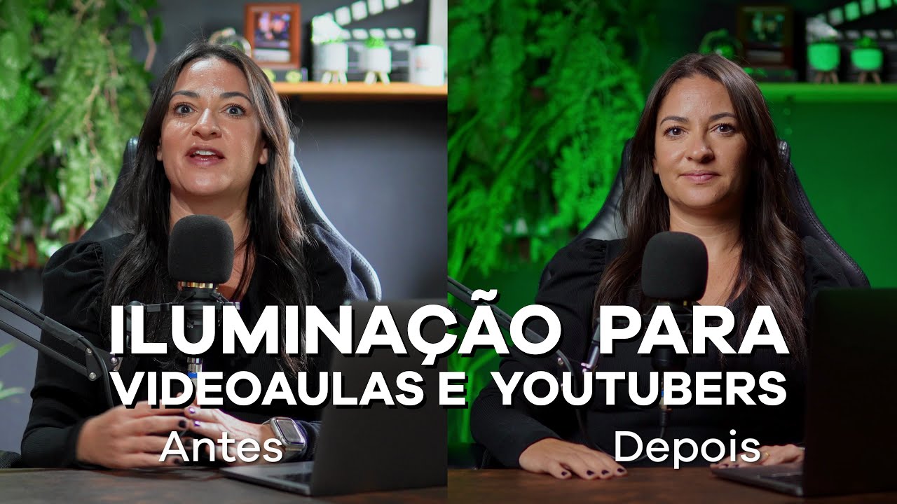 APRENDA ESSA ILUMINACAO P/ VIDEOAULA E YOUTUBERS