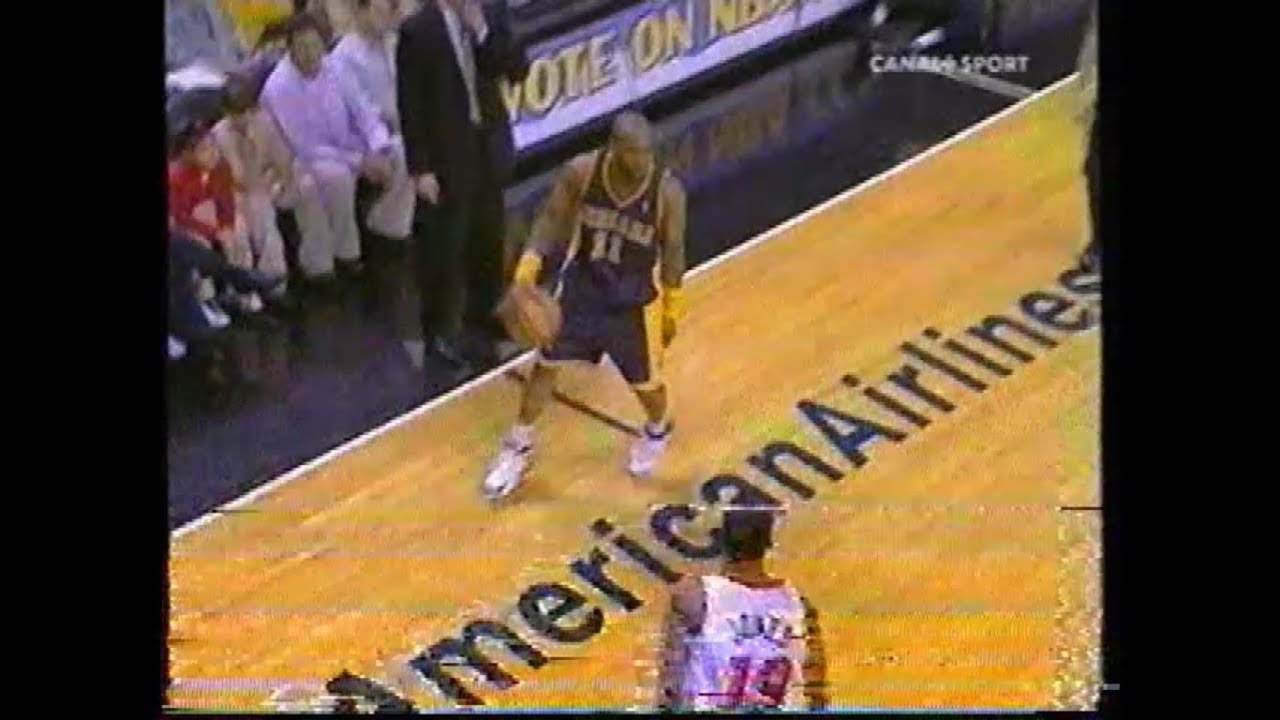 Jamaal Tinsley 30 Points 4 Ast @ Heat, 2004-05.