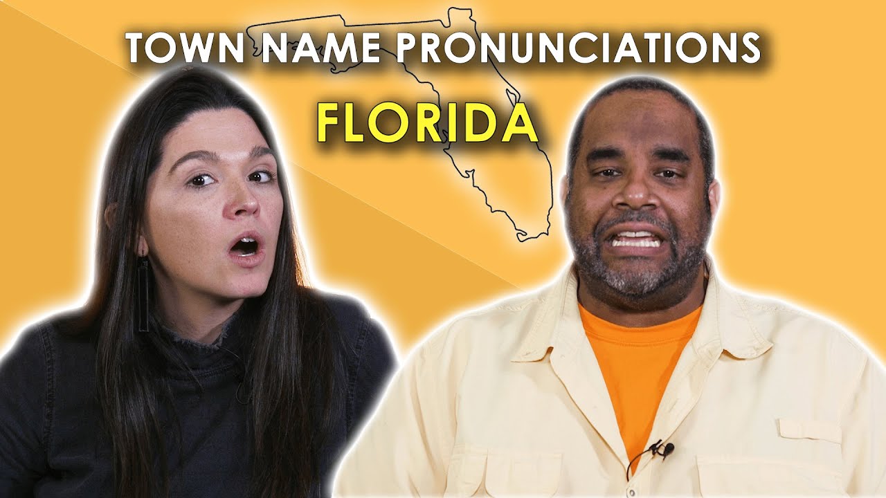 We tried (again) to Pronounce these Florida Town Names