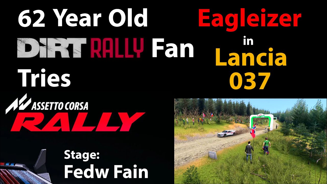 Assetto Corsa Rally - ACR - Group B - Lancia 037 - WALES - Fedw Fain - 03:48.151