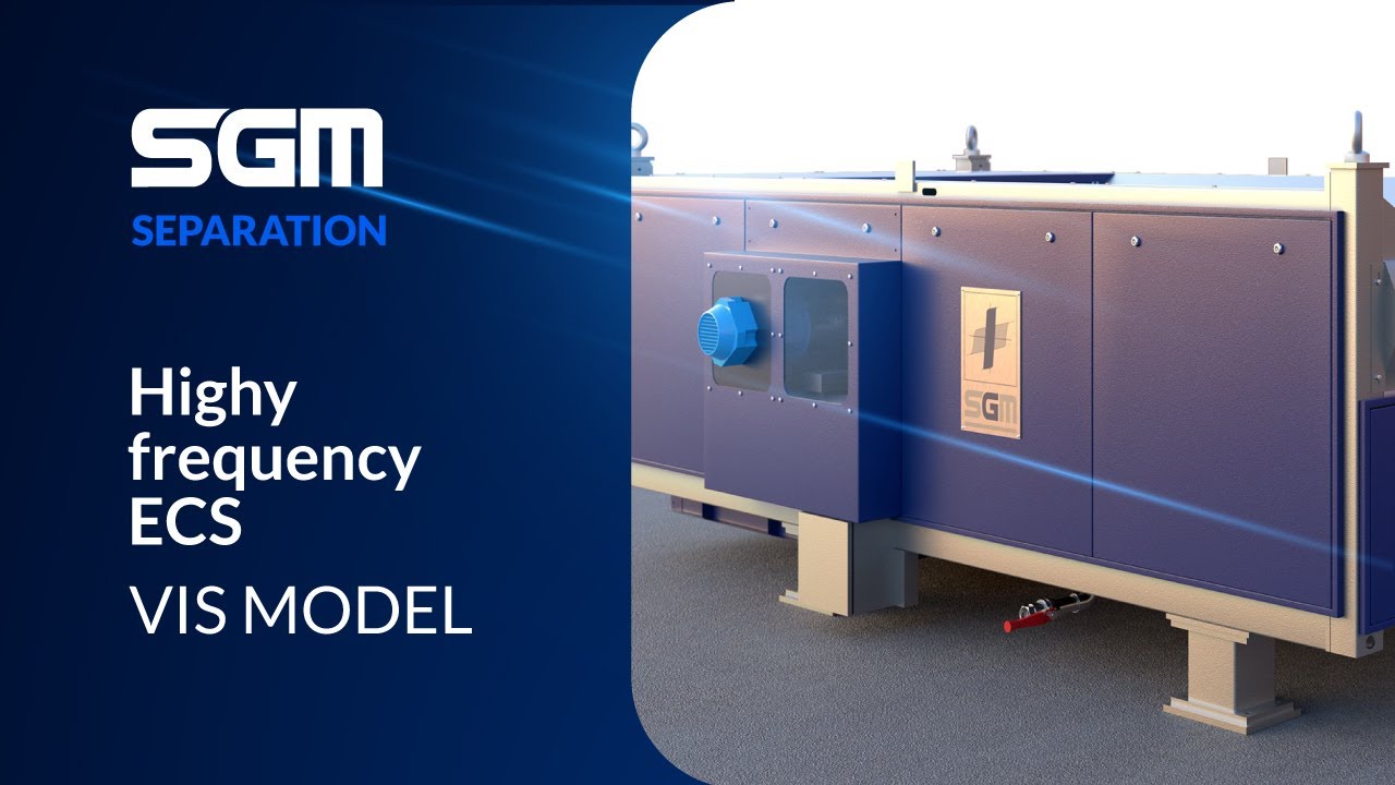 #SGM High Frequency Eddy Current Separators (ECS) - VIS Model