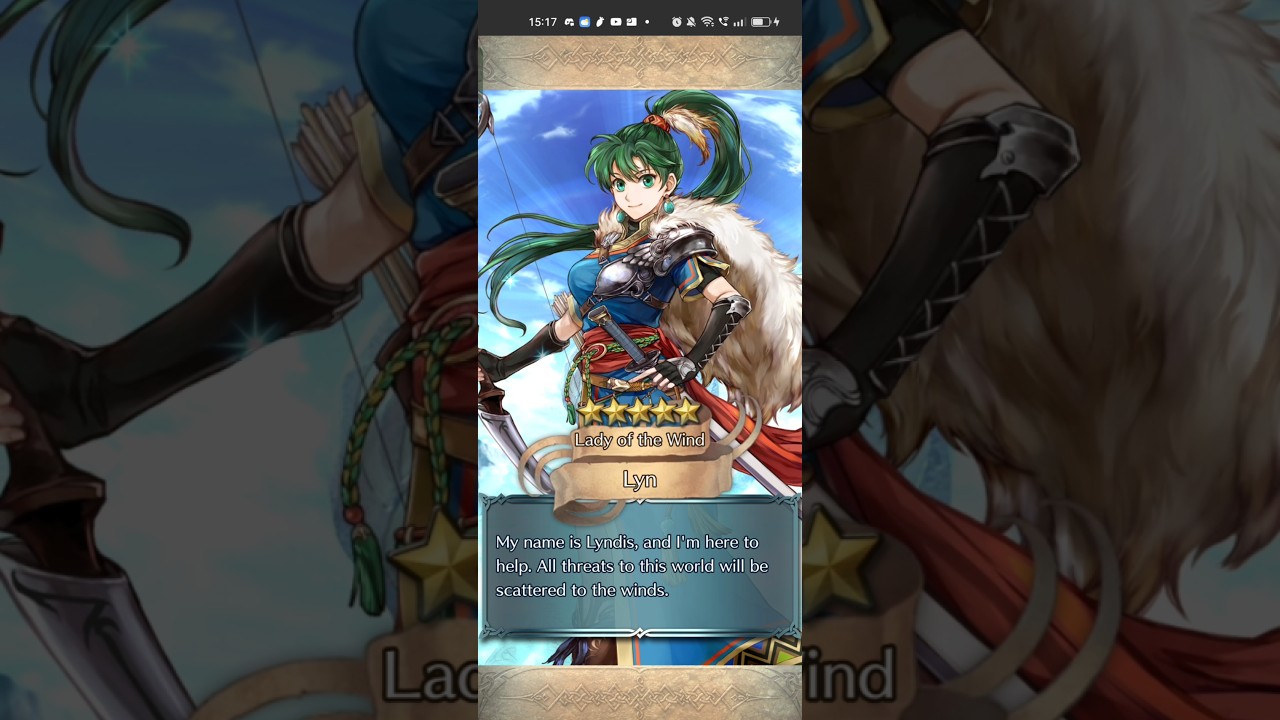 Free summoned L! Lyn at the Legendary Revival 2 banner - Fire Emblem Heroes