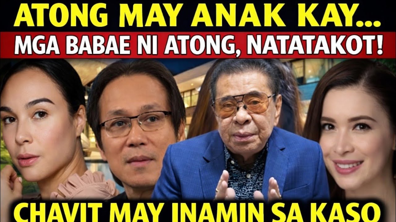 MANONG CHAVIT NAGSALITA NA sa KASO ni ATONG. Mga BABAENG NAHUMALING kay ATONG NATATAKOT MADAMAY‼️