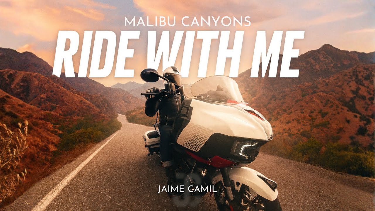 Viaja conmigo en mi Indian Challenger Elite por los Cañones de Malibú | Jaime Camil
