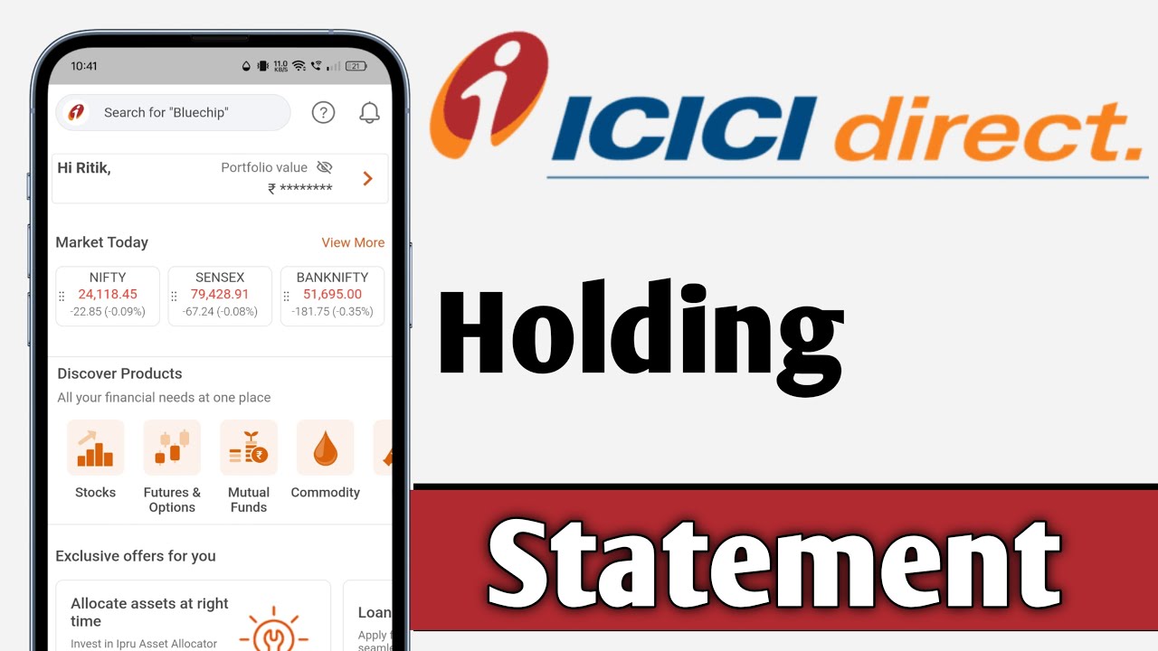 ICICI Direct Holding Statement