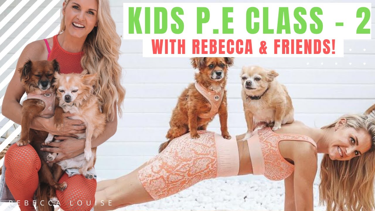 KIDS P.E class - CLASS 2 - exercises for kids at home