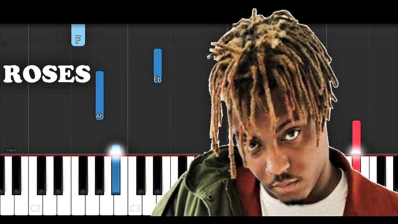 Juice Wrld - Roses (Piano Tutorial)