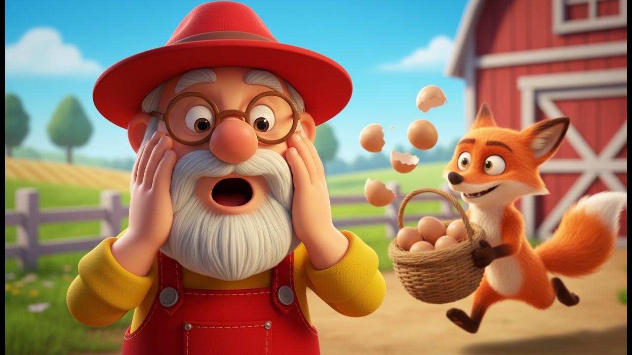 Oh No 😱 Sneaky Fox Stole the Eggs!