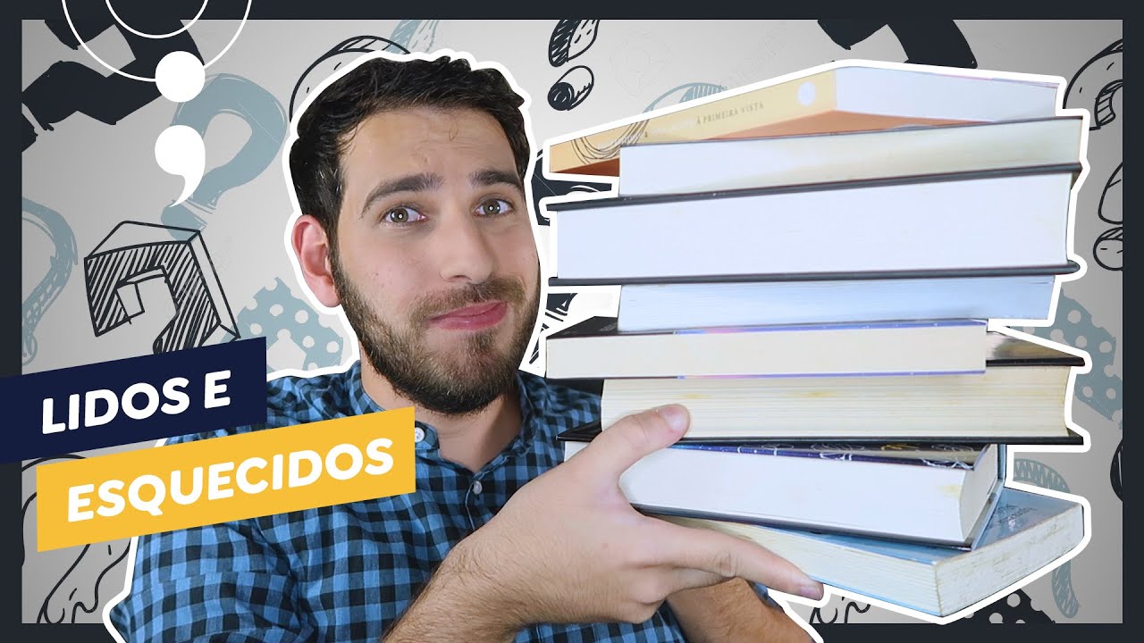 Você vai lembrar das suas leituras daqui 10 ANOS? Os livros que eu li e esqueci de QUASE tudo.