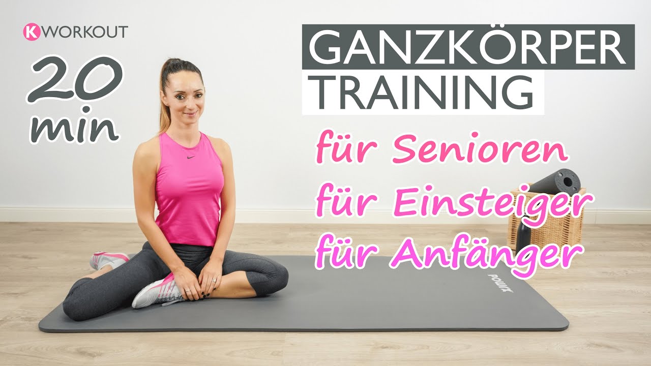 GANZKÖRPERTRAINING FÜR SENIOREN 2020 und Einsteiger oder Anfänger | Katja Seifried