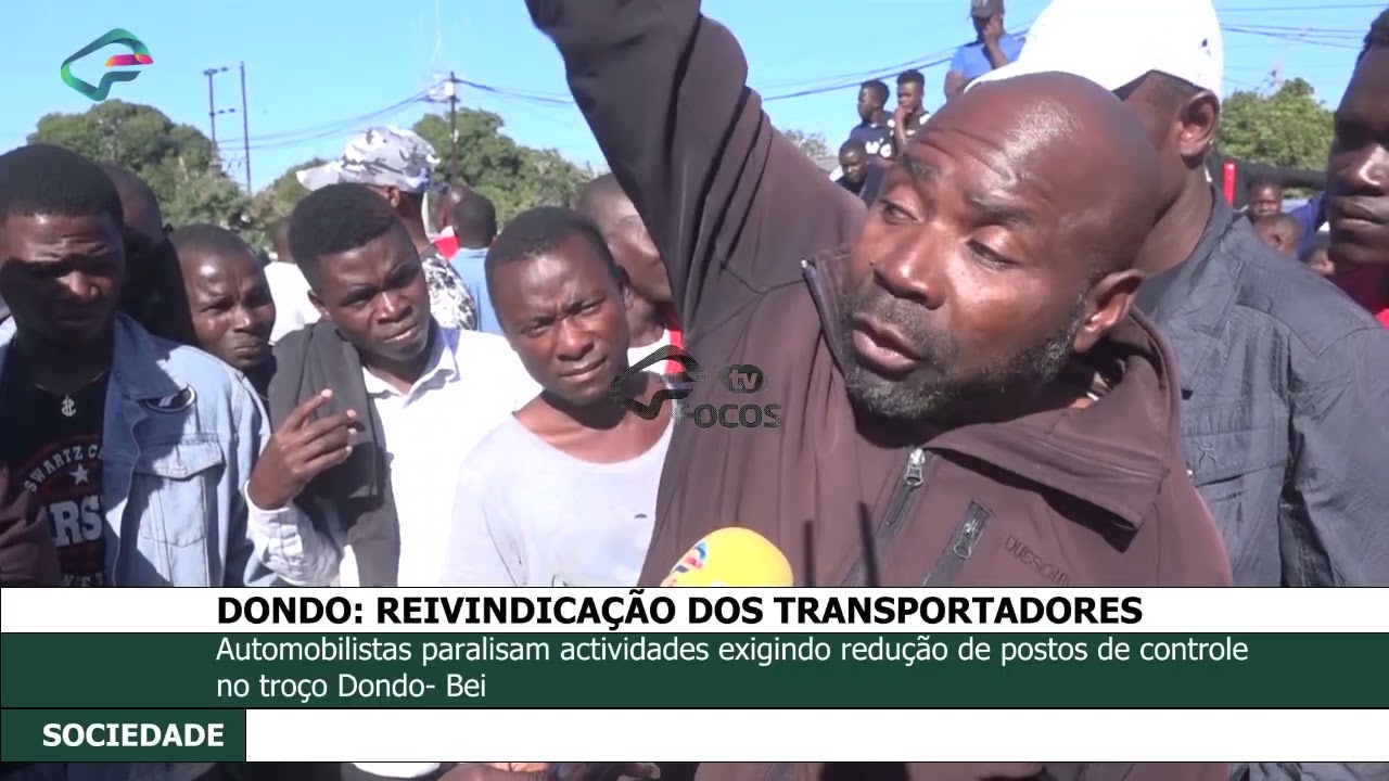 DONDO: REIVINDICAÇÃO DOS TRANSPORTADORES
