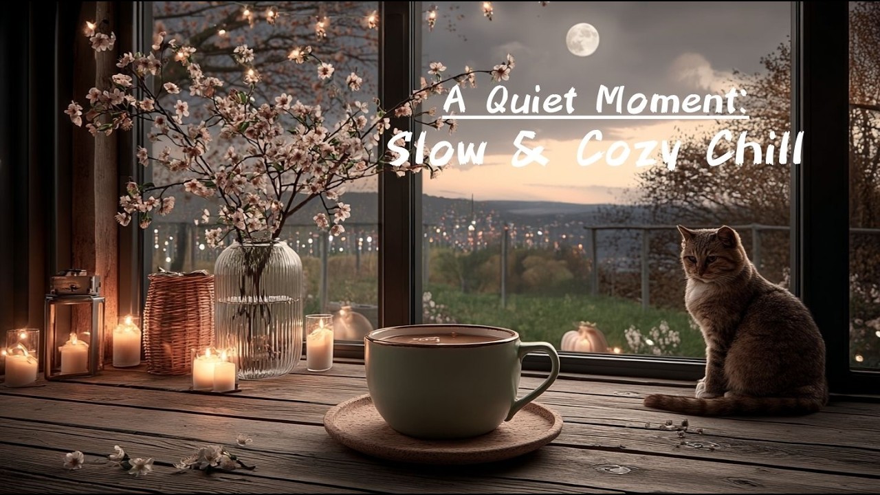 【癒やされるBGM】🌙A Quiet Moment: Slow & Cozy Chill