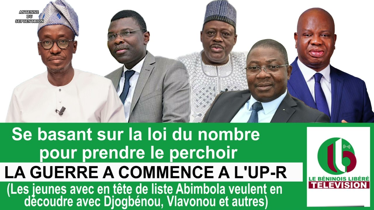 Se basant sur la loi du nombre pour prendre le perchoir : LA GUERRE A COMMENCE A L'UP-R