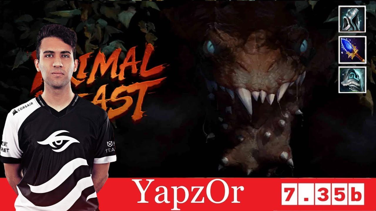 [DOTA 2] YapzOr the PRIMAL BEAST [OFFLANE] [7.35b] [2]