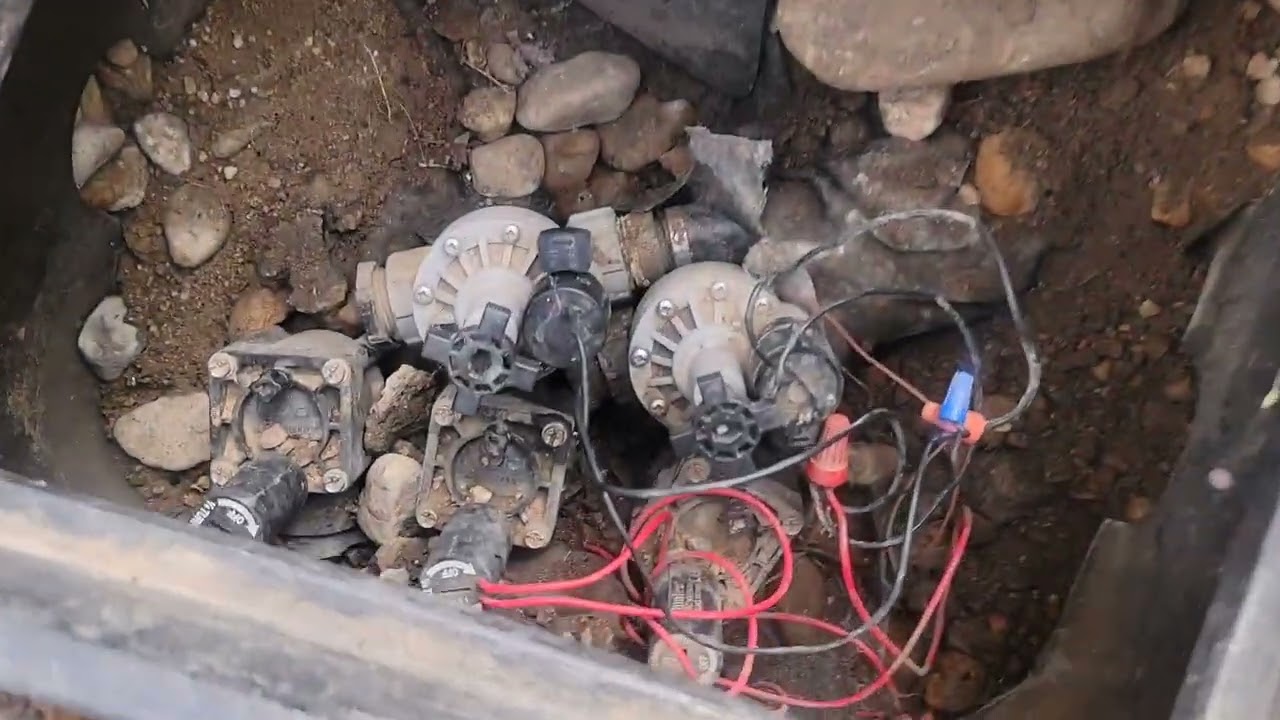 Leaking sprinkler head repair part 1 Orbit
