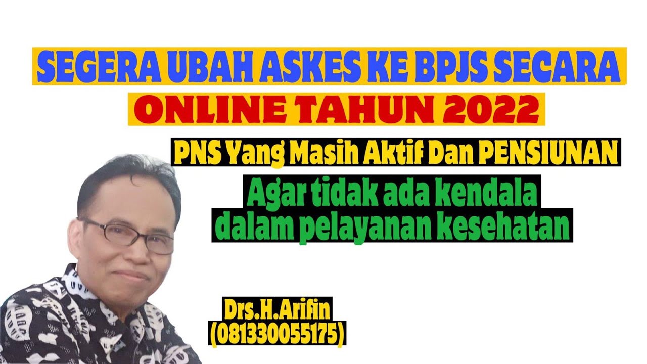 CARA AKTIFKAN ASKES KE BPJS SECARA ONLINE TAHUN 2022
