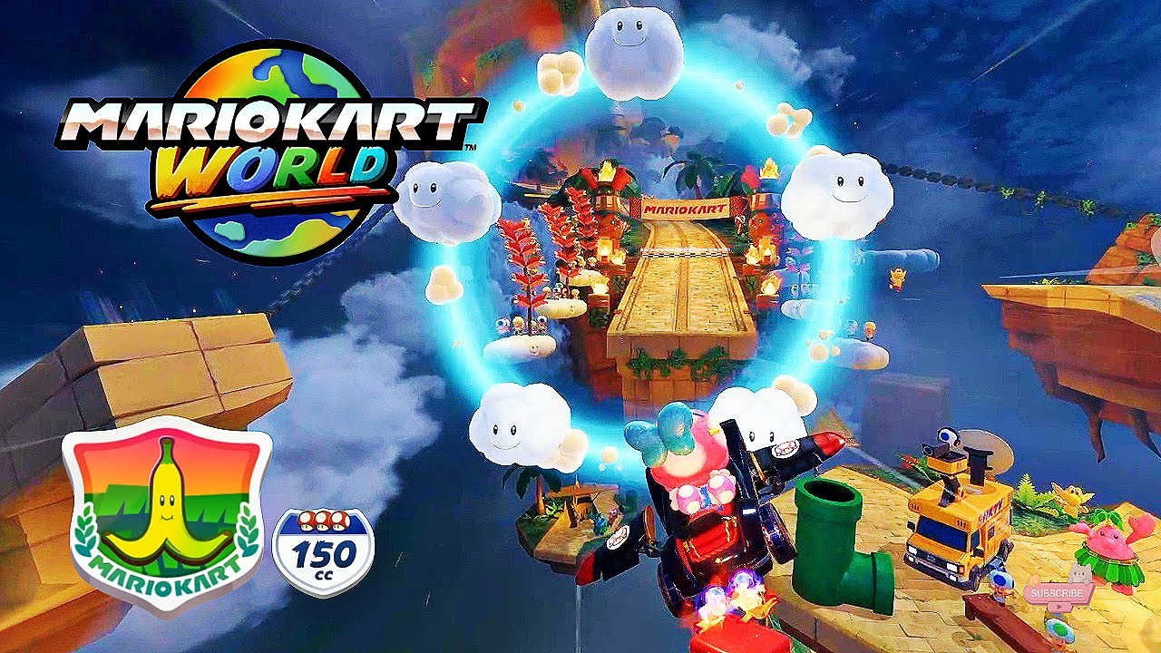 Conquering the Banana Cup | Mario Kart World 150cc 3-Star Challenge