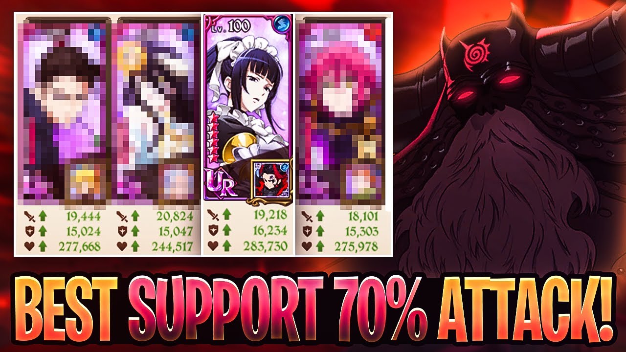 *BEST SUPPORT* NARBAREL & ALBEDO COUNTER Is ACTUALLY BROKEN For DK! Demon King PvE Showcase! 7DSGC