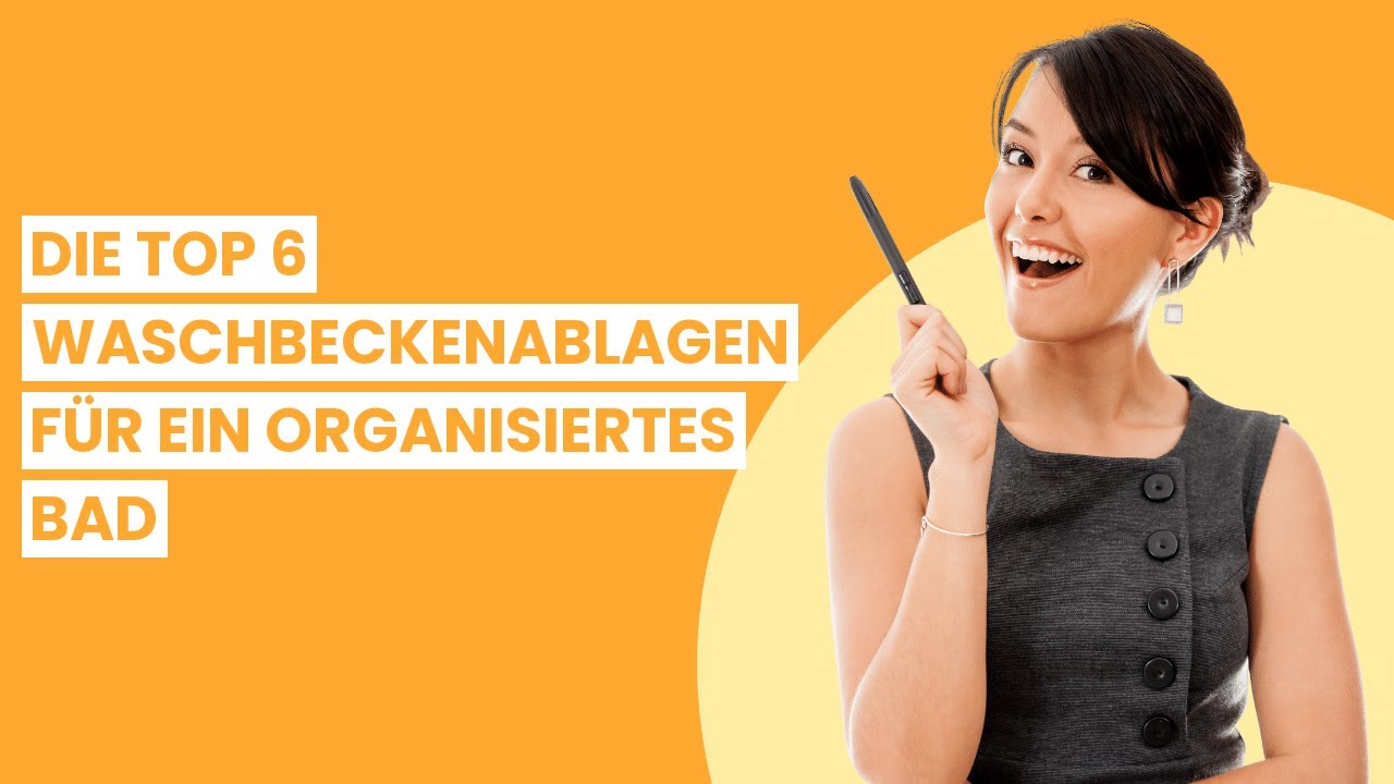 【Waschbecken ablage】Die Top 6 Waschbeckenablagen f&uuml;r ein organisiertes Bad