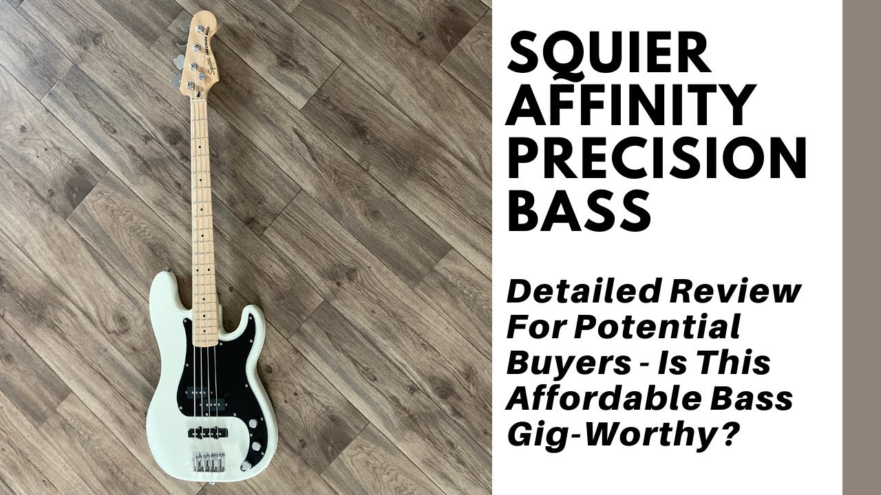 Squier Affinity Precision Bass Review - Very Detailed