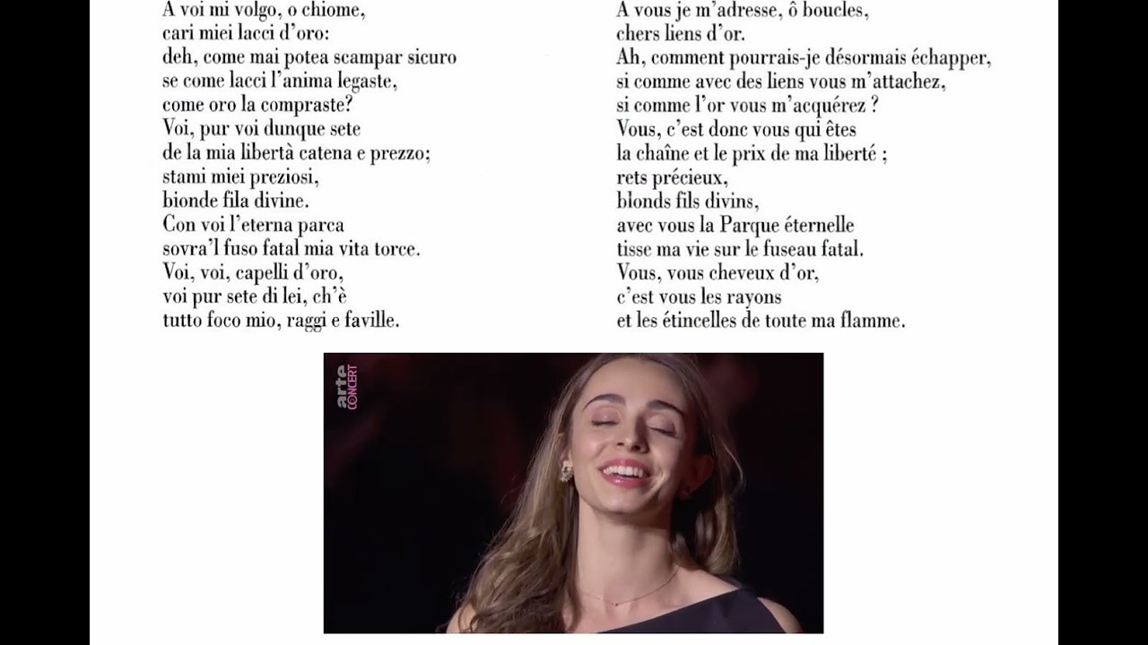 Monteverdi, Lettera amorosa, texte et traduction synchronés, C. Abromont