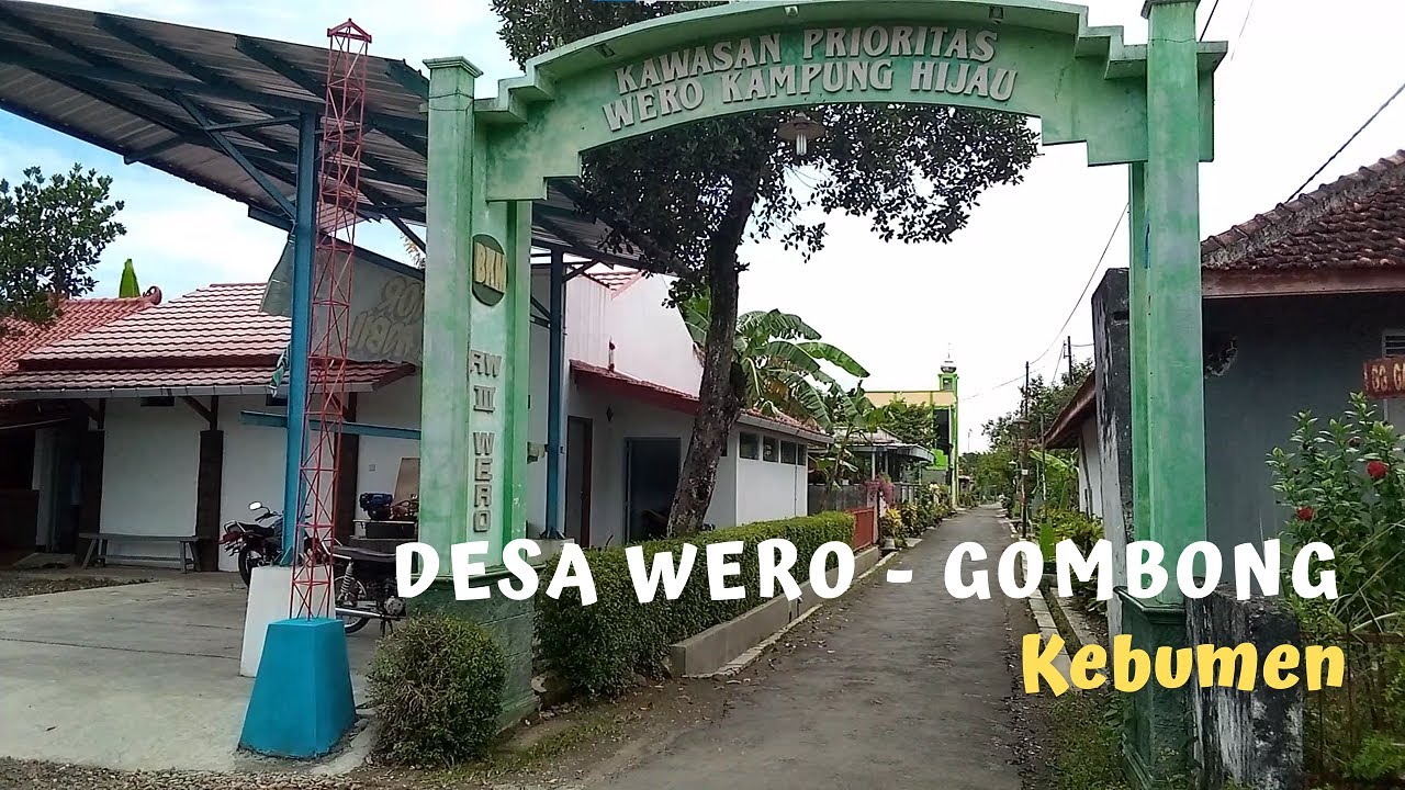 Suasana Desa Wero Gombong yang Bikin Kangen di Kebumen (Gombong dan sekitarnya)